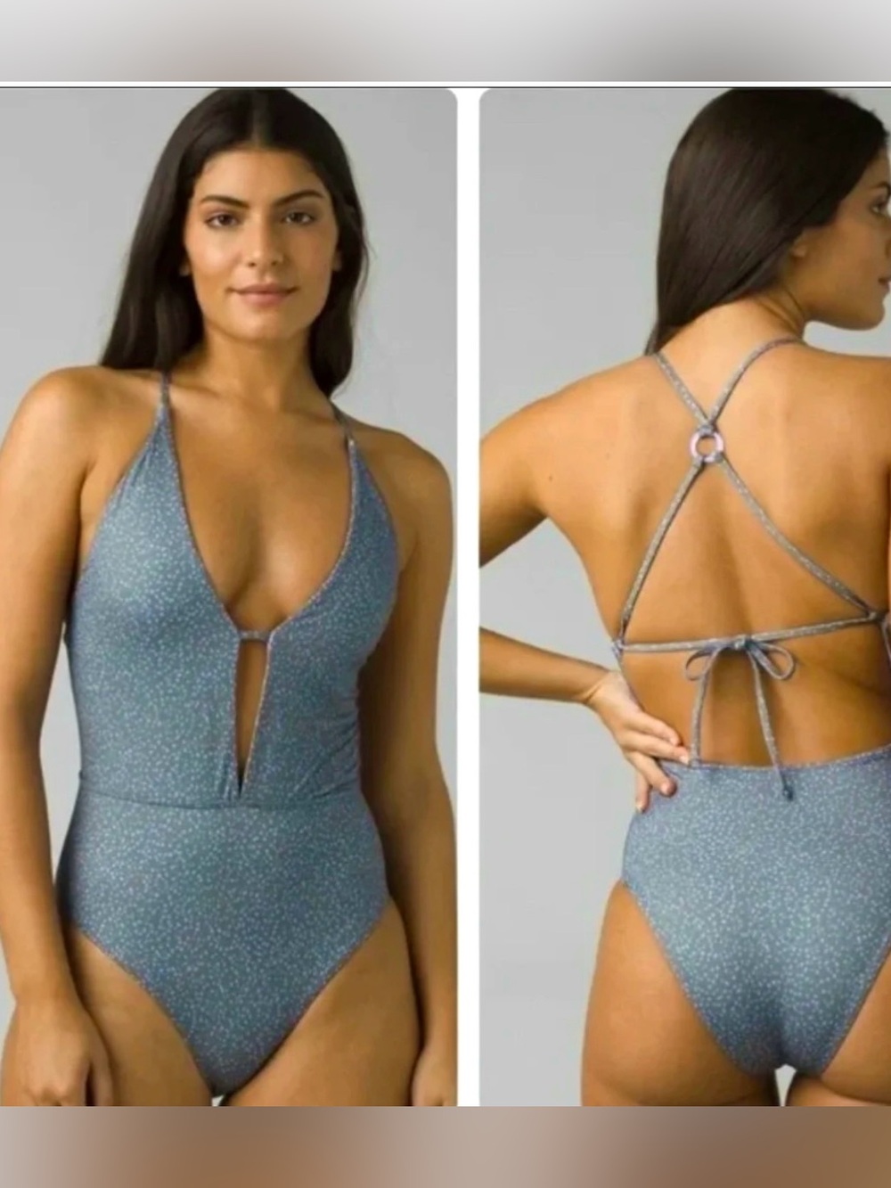 prAna Cutout One-Piece Swimsuit | Sage & Periwinkle